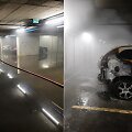 Klaipėdoje naktį sudegė du automobiliai