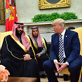 Mohammedas bin Salmanas ir Donaldas Trumpas