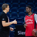 Dainius Adomaitis ir Manny Harrisas