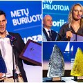 Geriausias 2021-ųjų buriuotojas Juozas Bernotas ir buriuotoja Viktorija Andrulytė/ Domo Rimeikos nuotr.