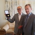 Kultūros ministerijos aukso žvaigžde apdovanotas Kauno valstybinio lėlių teatro vadovas Sigitas Klibavičius