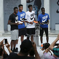 Thanasis, Giannis, Kostas ir Alexas Antetokounmpo