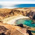 Papagayo paplūdimys Lansarotėje