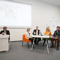 Spaudos konferencijos akimirka
