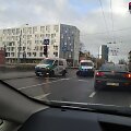 Vilniuje susidūrė du policijos automobiliai