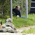 Policijos sulaikomas Peteris Madsenas