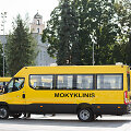 Naujų mokyklinių autobusiukų perdavimo mokykloms &scaron;ventė
