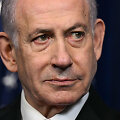 Benjaminas Netanyahu / JIM WATSON / AFP