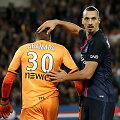 Zlatanas Ibrahimovičius ir Ali Ahamada