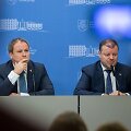 Giedrius Surplys ir Saulius Skvernelis