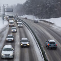 Ketvirtadienio eismo sąlygos Vilniuje