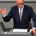 Tikėtinas būsimasis Vokietijos kancleris Friedrichas Merzas / LILITH VON BORSTEL / AFP