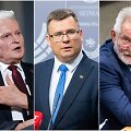 Gitanas Nausėda, Laurynas Kasčiūnas ir Algirdas Sysas