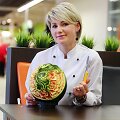 Vaisių drožinėjimo specialistė Vita Brūzgienė