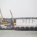 Klaipėdos uosto kanalą įveikęs &bdquo;Independence&ldquo; pri&scaron;vartuotas SGD terminale.