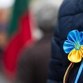 Lietuviai eitynėse i&scaron;rei&scaron;kė paramą Ukrainai