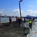 Aptarnavimo platformos betonavimo darbai