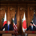 Donaldas Trumpas ir Shinzo Abe