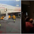 Į Turkiją skridęs keleivis atidarė avarines lėktuvo duris