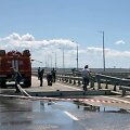Rusijos tyrėjai ant Krymo tilto