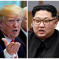Donaldas Trumpas ir Kim Jong Unas