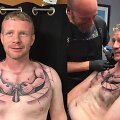 Vilkiko vairuotojas pasaulyje i&scaron;garsėjo &scaron;ia tatuiruote