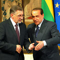 Gediminas Kirkilas ir Silvio Berlusconi