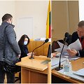 Temos iliustracija: kaltinamasis J.Vala&scaron;inas ir valstybinį kaltinimą palaikantis prokuroras E.Alosevičius