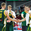 Domantas Sabonis, Mindaugas Kuzminskas, Dainius Adomaitis, Mantas Kalnietis