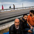 Migrantai ir pabėgėliai atplaukia į Lesbo salą