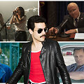 Bradley Cooperis, Christianas Bale'as, Willemas Dafoe, Viggo Mortensenas ir Rami Malekas