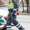 Kelių policijos reidas Tvirtovės alėjoje