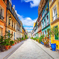 Rue Cremieux gatvė Paryžiuje