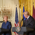 Donaldo Trumpo ir Baltijos &scaron;alių vadovų susitikimas
