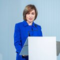 Moldovos prezidentė Maia Sandu  / IMAGO/Stringer / IMAGO/SNA