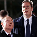 Vladimiras Putinas ir Aleksandaras Vučičius