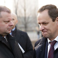Saulius Skvernelis ir Valdemaras Toma&scaron;evskis
