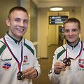 Europos čempionato prizininkai Vytautas Balsys ir Artūras Zinkovskis