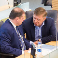 Saulius Skvernelis ir Ramūnas Karbauskis