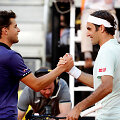 Dominicas Thiemas ir Rogeris Federeris