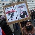 Protestuotojai Var&scaron;uvoje
