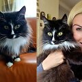 Rūta Mikelkevičiūtė ir katinas Mauras
