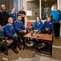 Timas van Wijkas ir jo įkurto restorano komanda