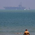Tolumoje matomas &bdquo;USS George H.W. Bush&ldquo; lėktuvne&scaron;is