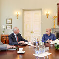 Dalia Grybauskaitė ir Evaldas Gustas