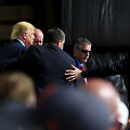 Slaptosios tarnybos agentai su D.Trumpu