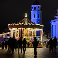 Kalėdi&scaron;kai pasipuo&scaron;ęs Vilnius