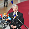 Prezidentas Gitanas Nausėda Briuselyje. Europos Vadovų Tarybos nuotr.