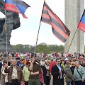 Prorusi&scaron;kas mitingas Latvijos sostinėje Rygoje