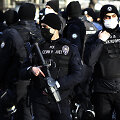 Turkijos policija Ankaroje